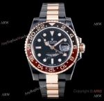 KS Factory Replica Rolex GMT Master II Root-Beer Two Tone Rose Gold PVD Watch_th.jpg